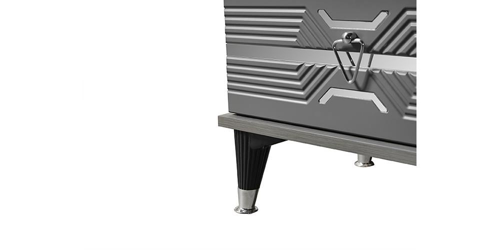 Zümrüt Aynalı Şifonyer