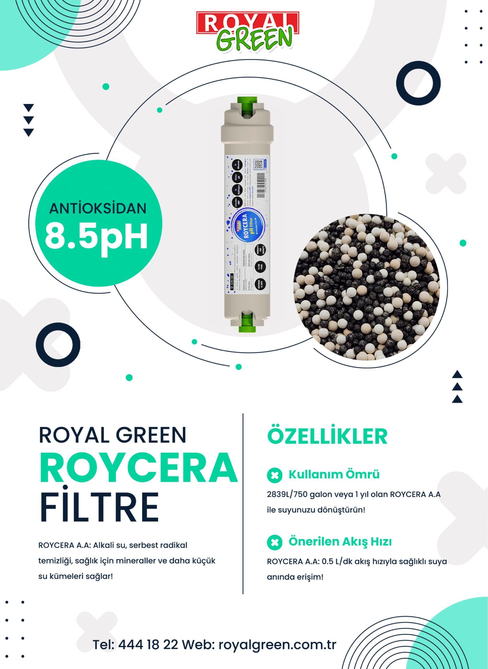 Roycera Alkali Filtre