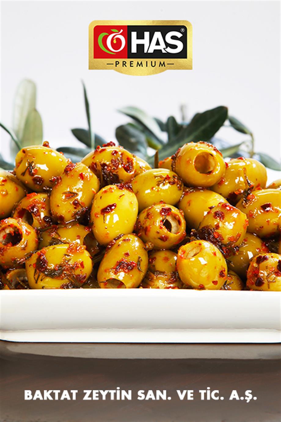 Çekirdeksiz Soslu Yeşil Zeytin 850cc