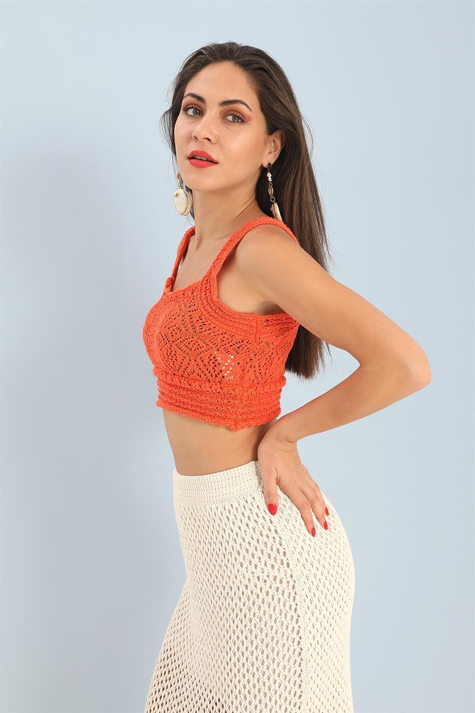 Ajurlu Atlet - Oranj