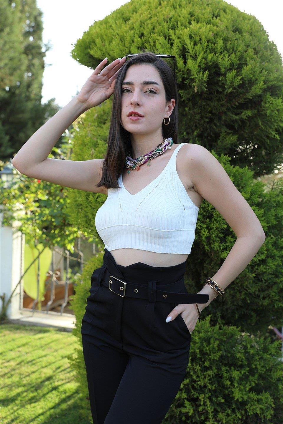 ATLET FİTİLLİ - Beyaz