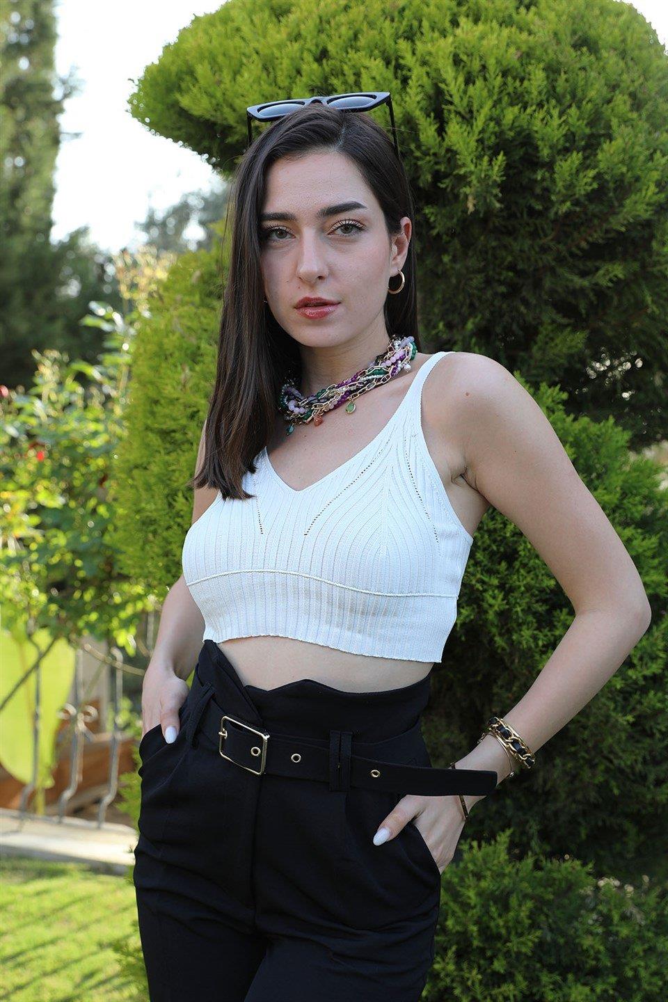 ATLET FİTİLLİ - Beyaz