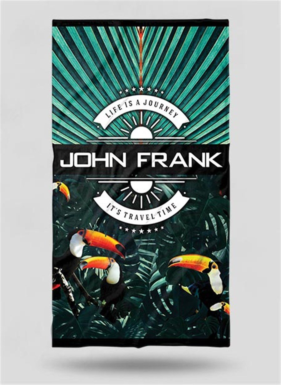 John Frank 18S Plaj Havlusu Multıcolor (JFSS18TW17-JOURNEY)