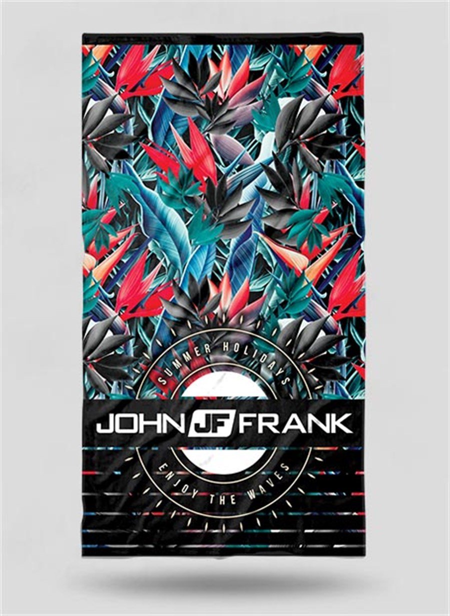 John Frank 18S Plaj Havlusu Multıcolor (JFSS18TW16-RED FOREST)