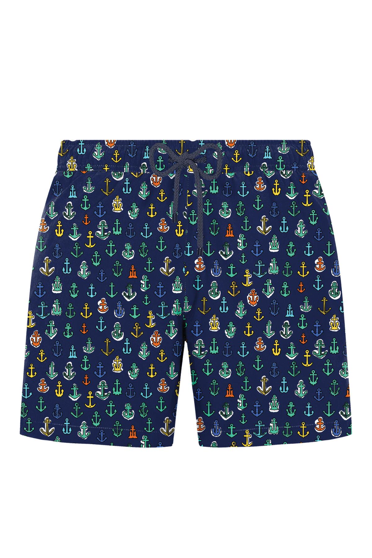 JOHN FRANK ALL OVER MAYO ŞORT GTS LACİVERT