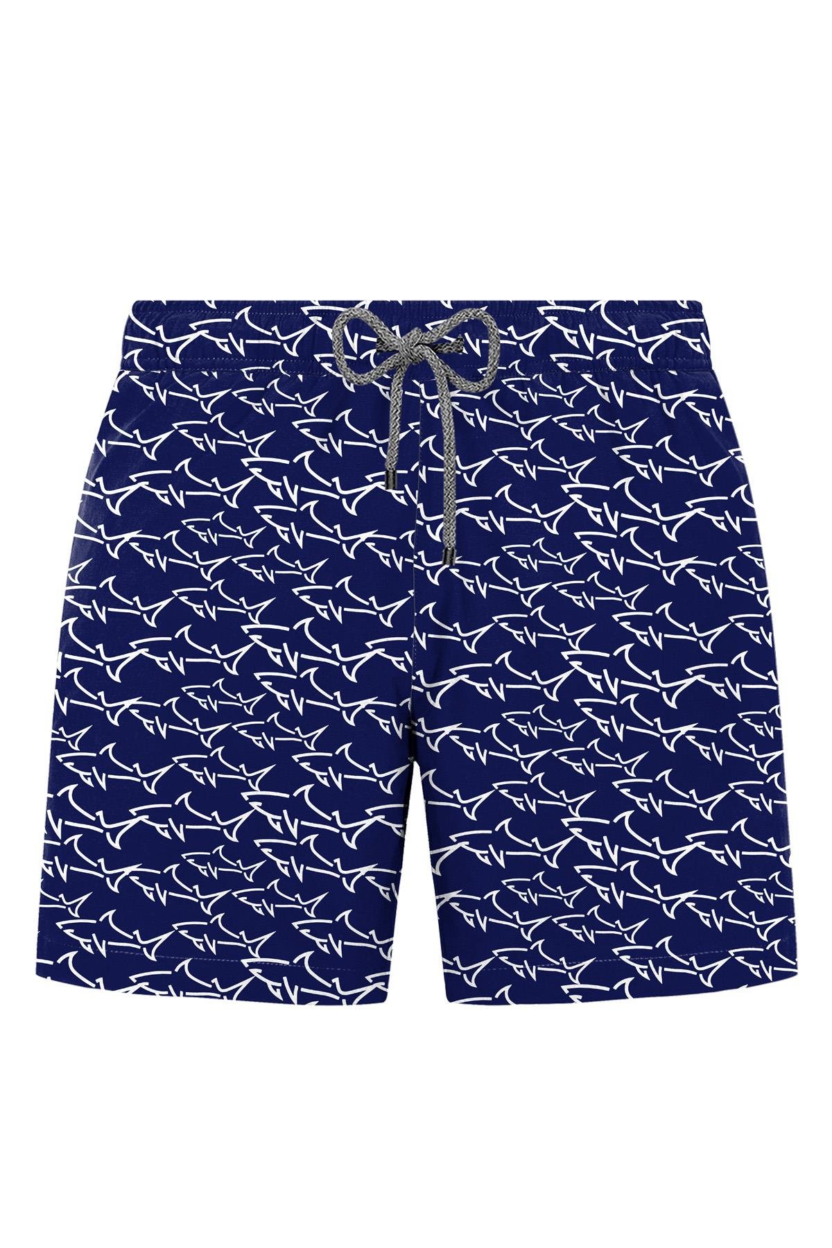 JOHN FRANK ALL OVER MAYO ŞORT GTS LACİVERT