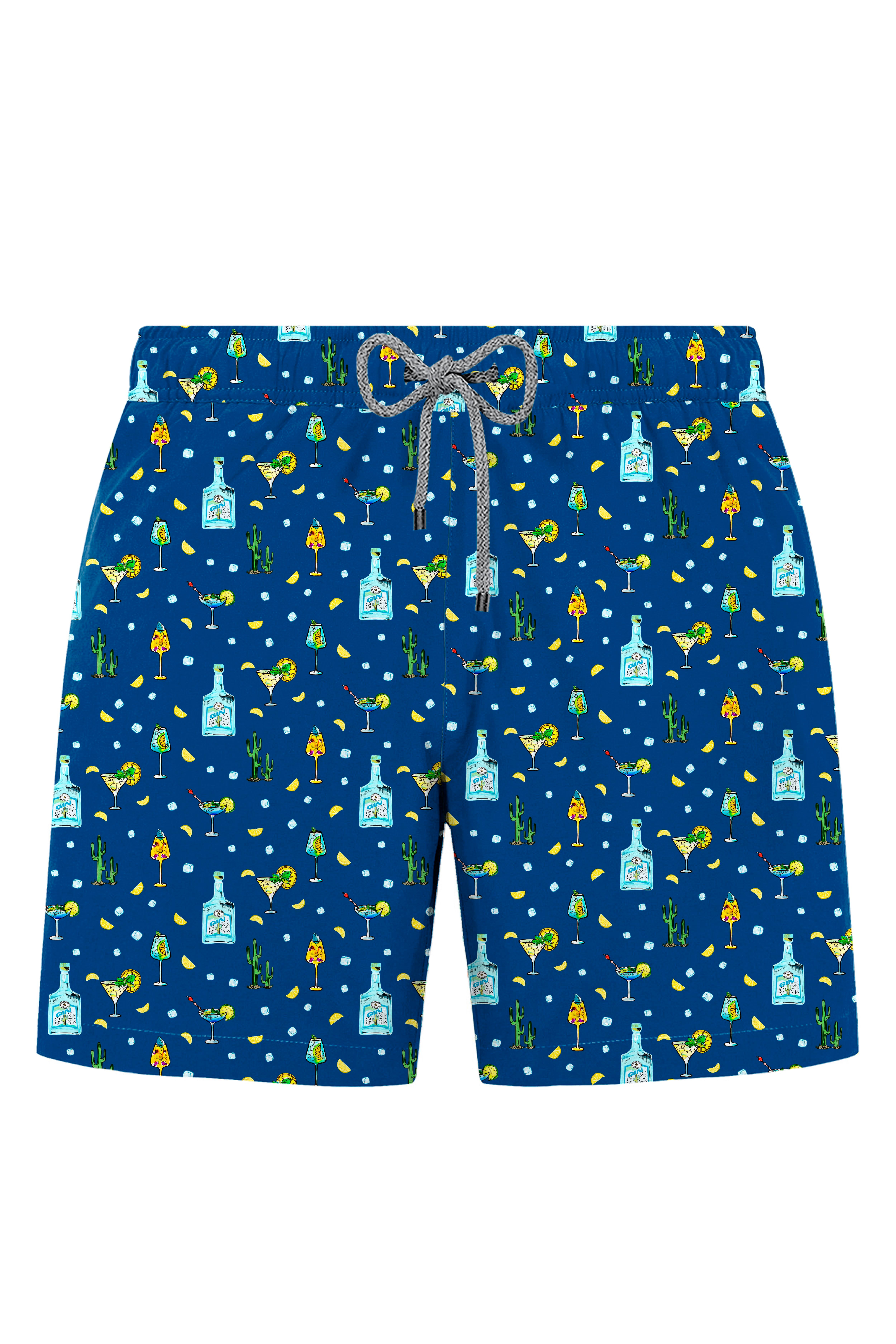 JOHN FRANK ALL OVER MAYO ŞORT GTS LACİVERT