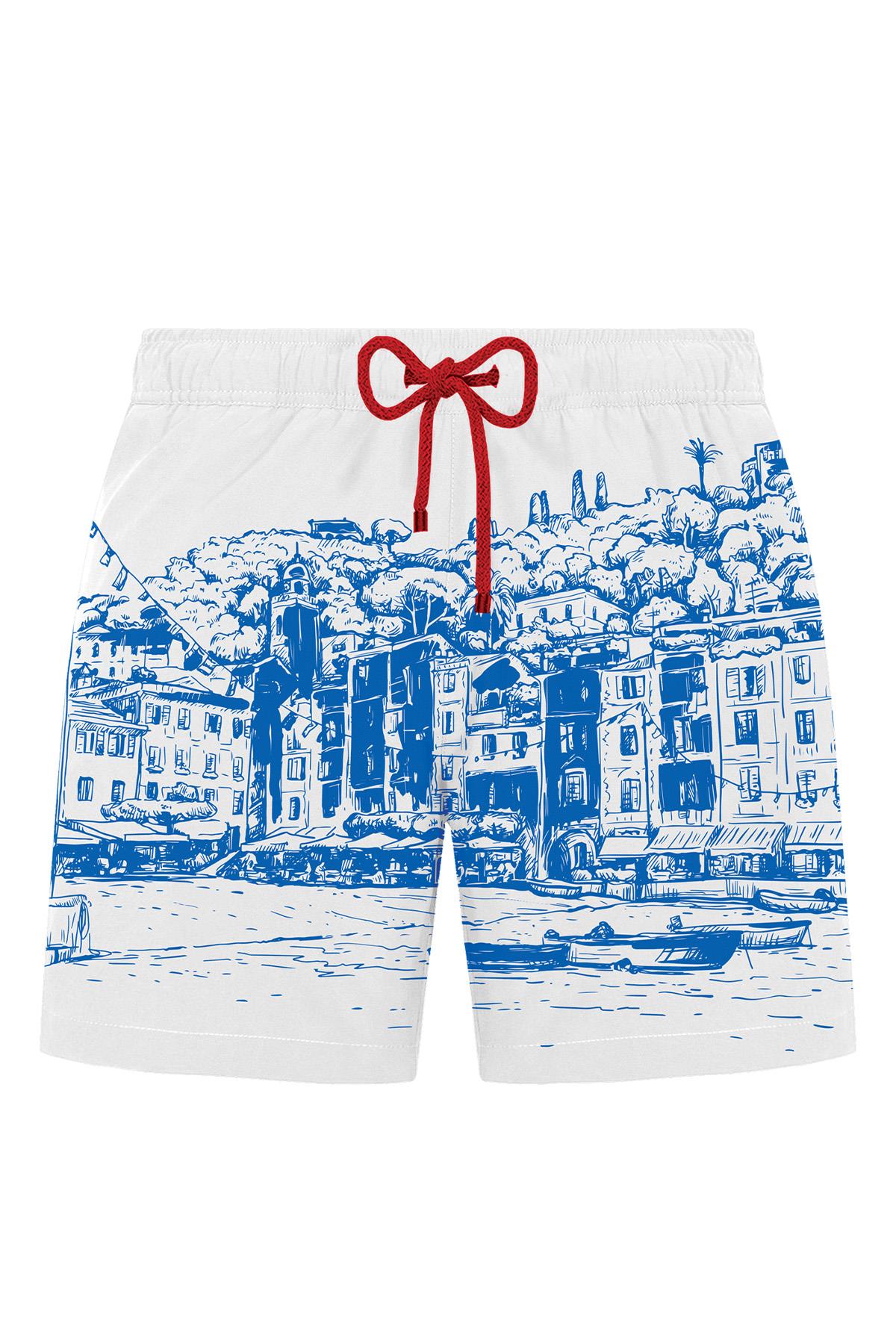 JOHN FRANK ALL OVER MAYO ŞORT GTS MULTICOLOR