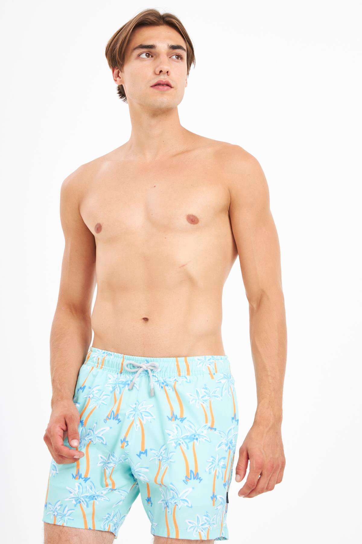 JOHN FRANK ALL OVER MAYO ŞORT GTS MULTICOLOR