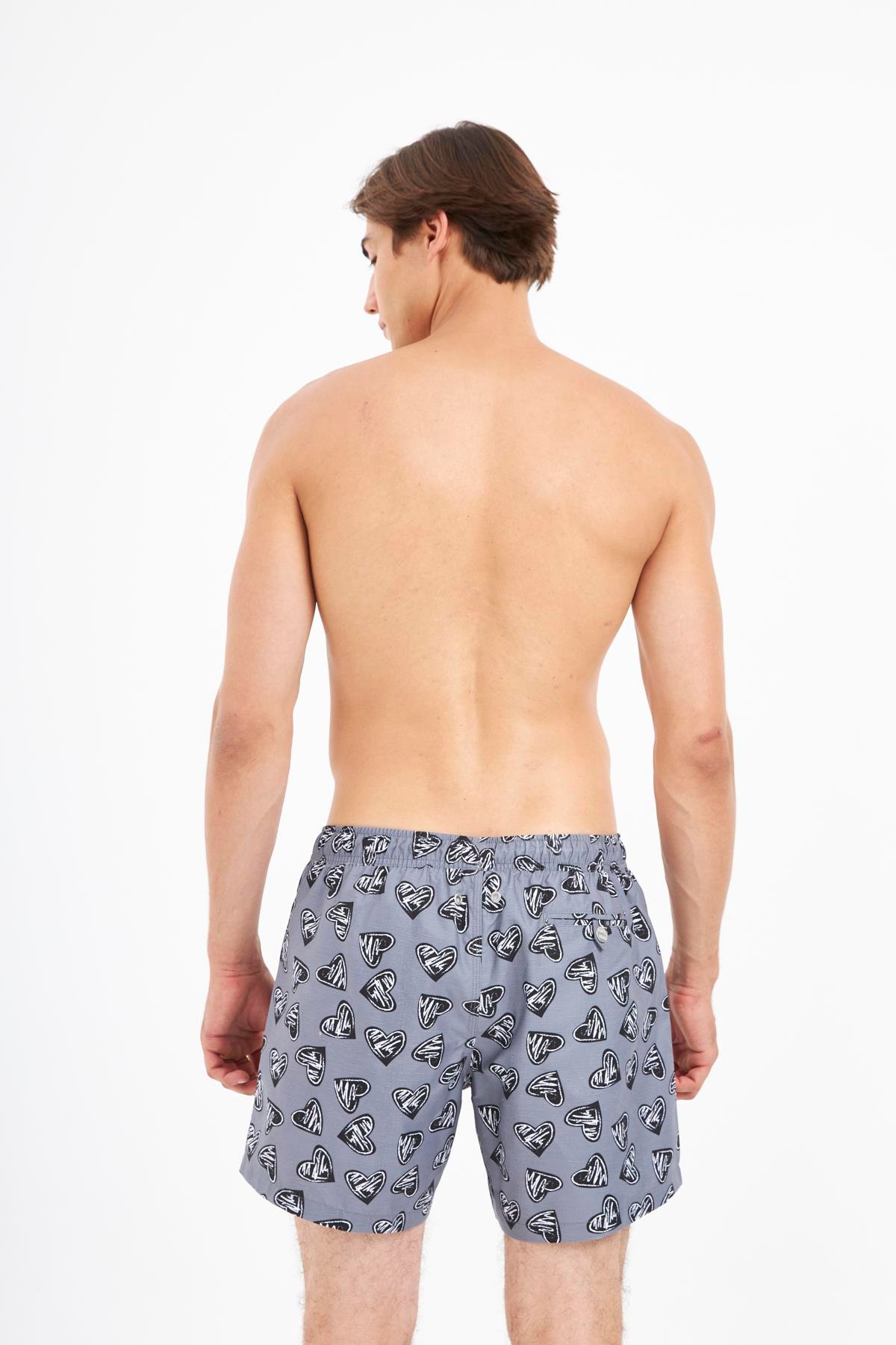 JOHN FRANK ALL OVER MAYO ŞORT MULTICOLOR