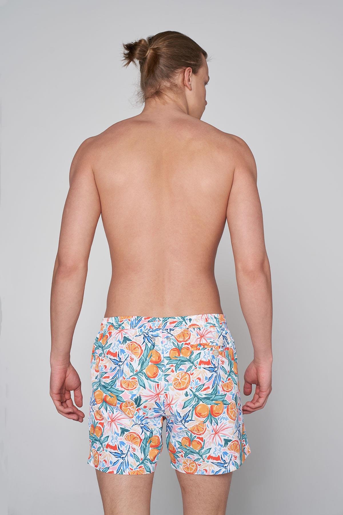 JOHN FRANK ALL OVER MAYO ŞORT MULTICOLOR