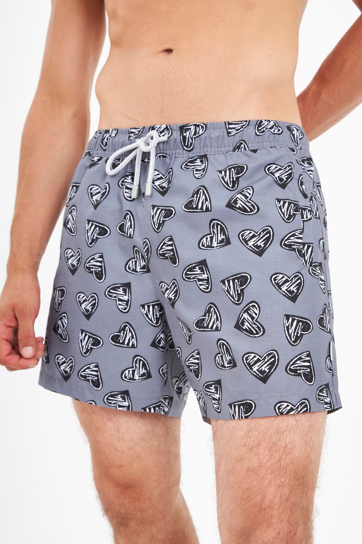 JOHN FRANK ALL OVER MAYO ŞORT MULTICOLOR