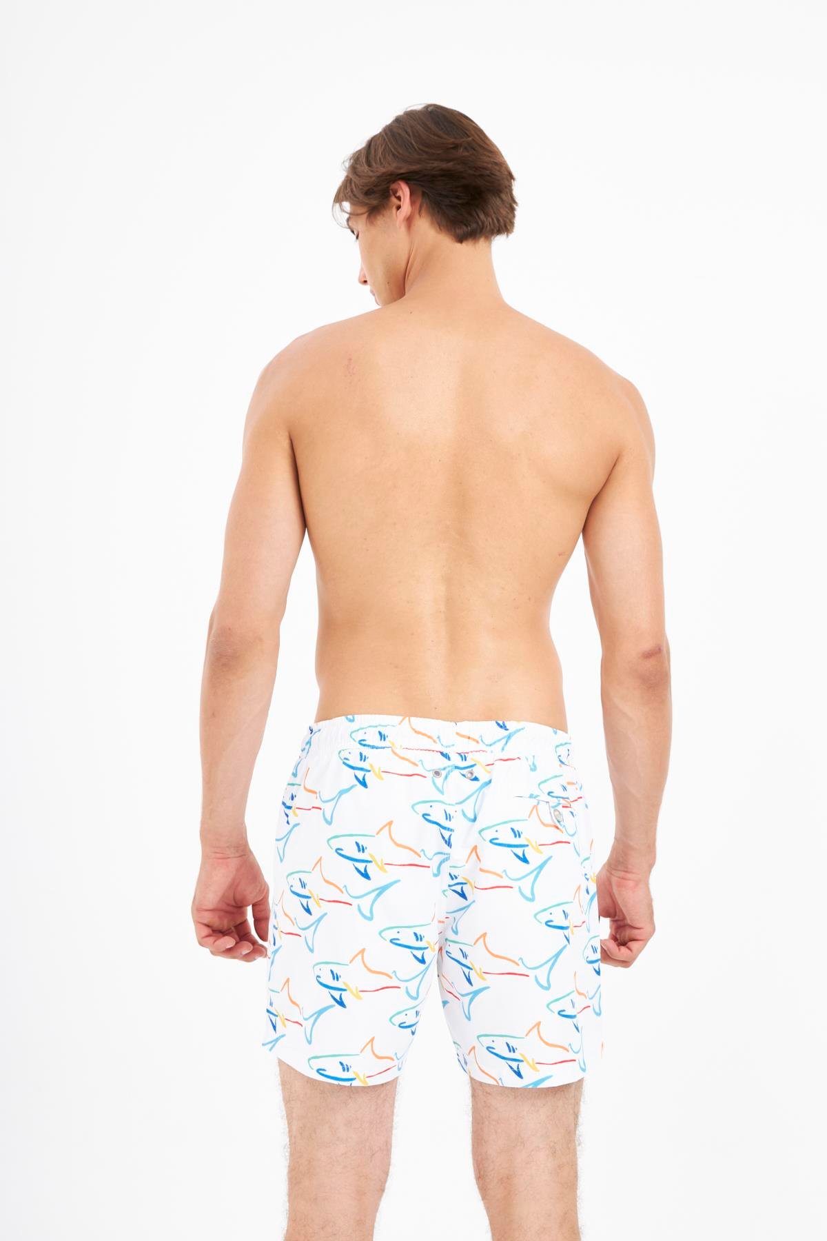 JOHN FRANK ALL OVER MAYO ŞORT MULTICOLOR