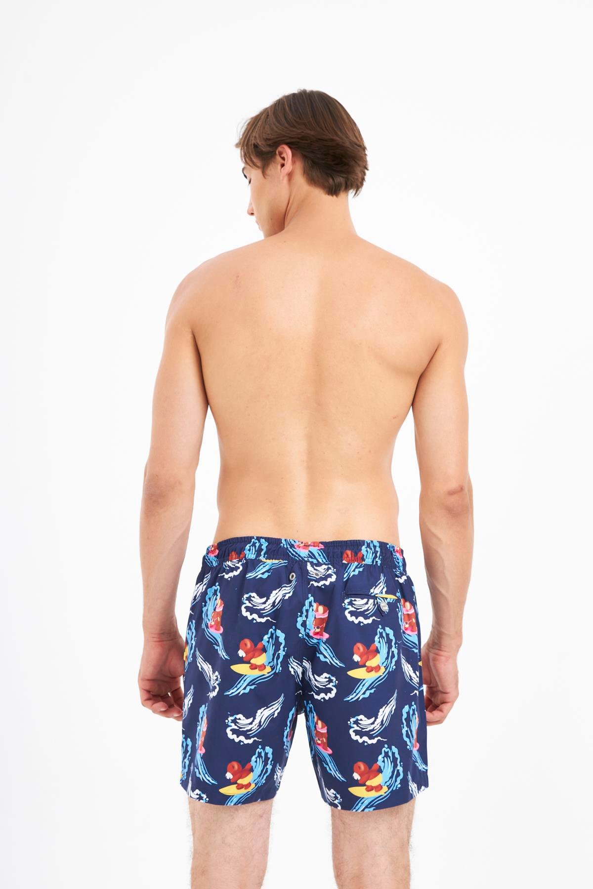 JOHN FRANK ALL OVER MAYO ŞORT MULTICOLOR