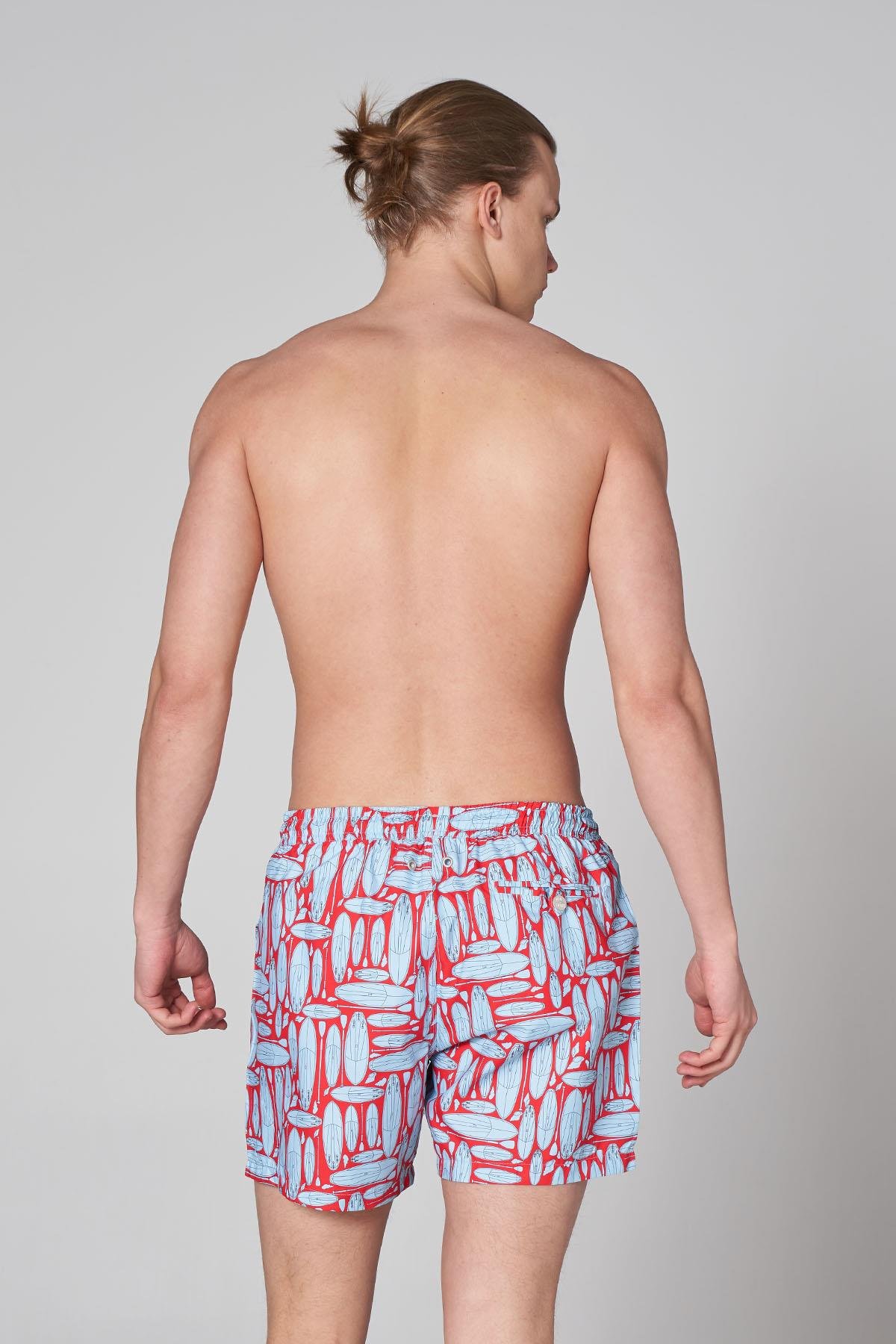 JOHN FRANK ALL OVER MAYO ŞORT MULTICOLOR