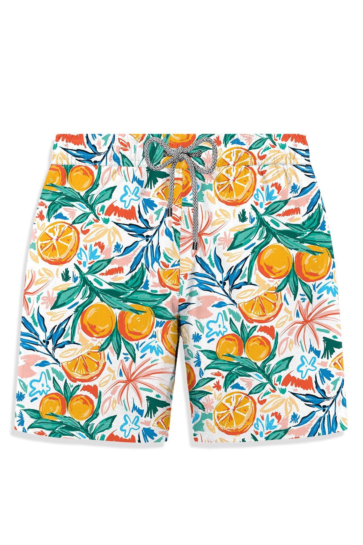 JOHN FRANK ALL OVER MAYO ŞORT MULTICOLOR
