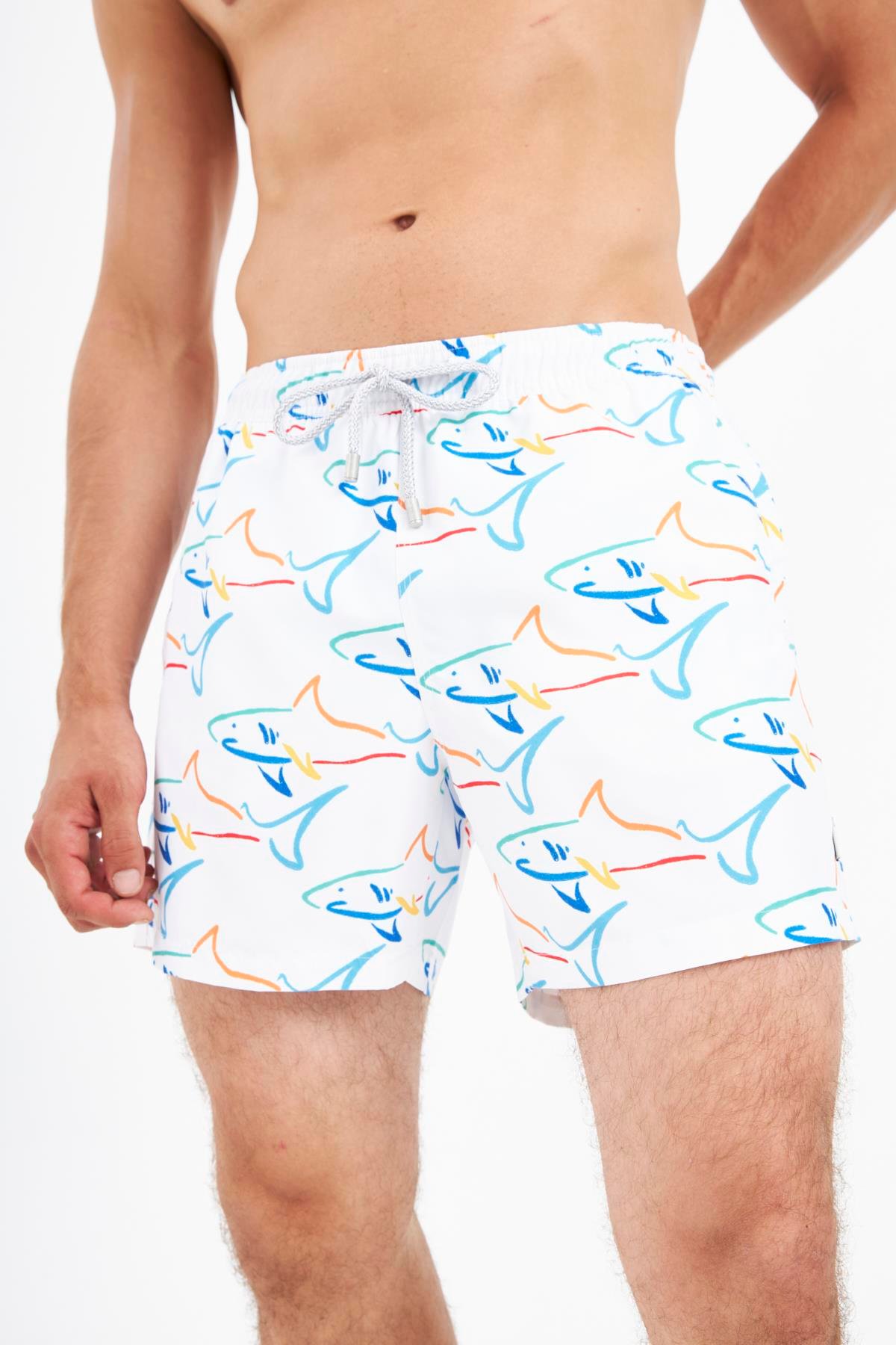 JOHN FRANK ALL OVER MAYO ŞORT MULTICOLOR