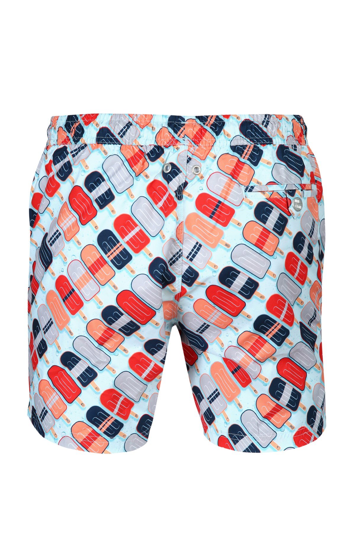 JOHN FRANK ALL OVER MAYO ŞORT MULTICOLOR