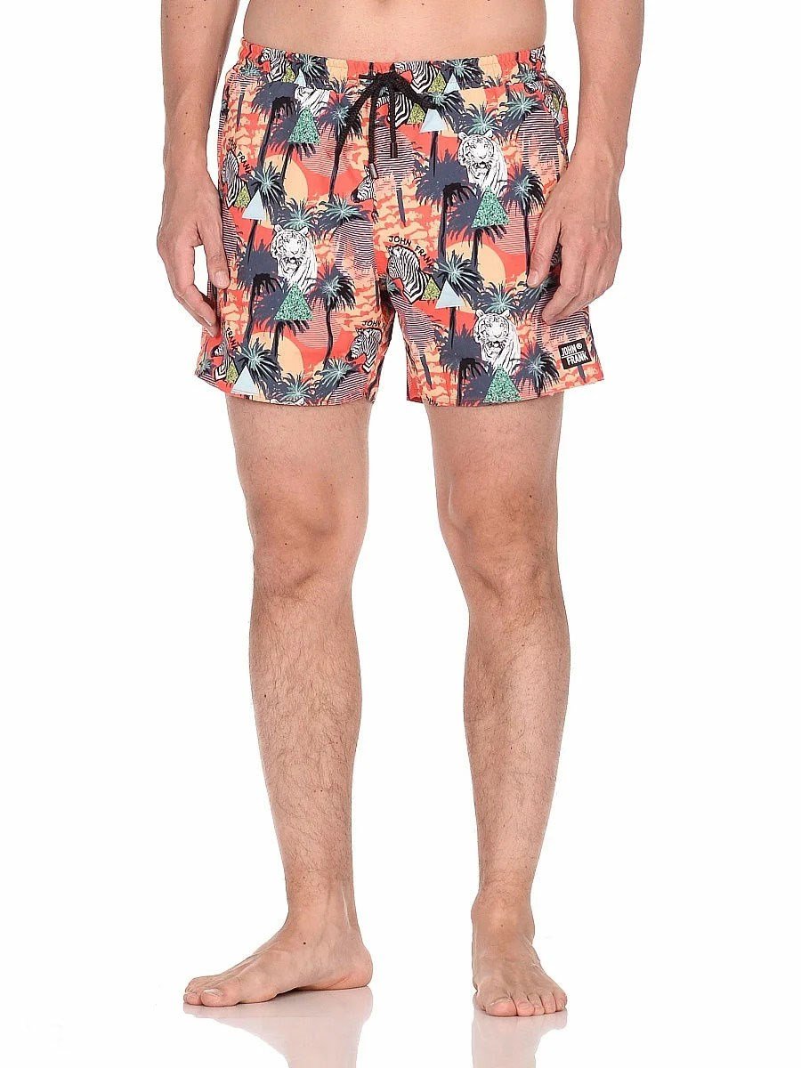 JOHN FRANK ALL OVER MAYO ŞORT MULTICOLOR