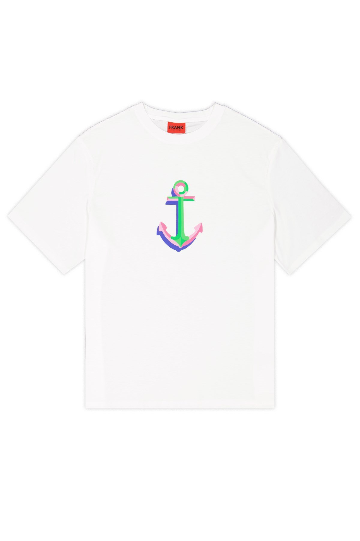 JOHN FRANK OVERSIZE T-SHIRT BEYAZ