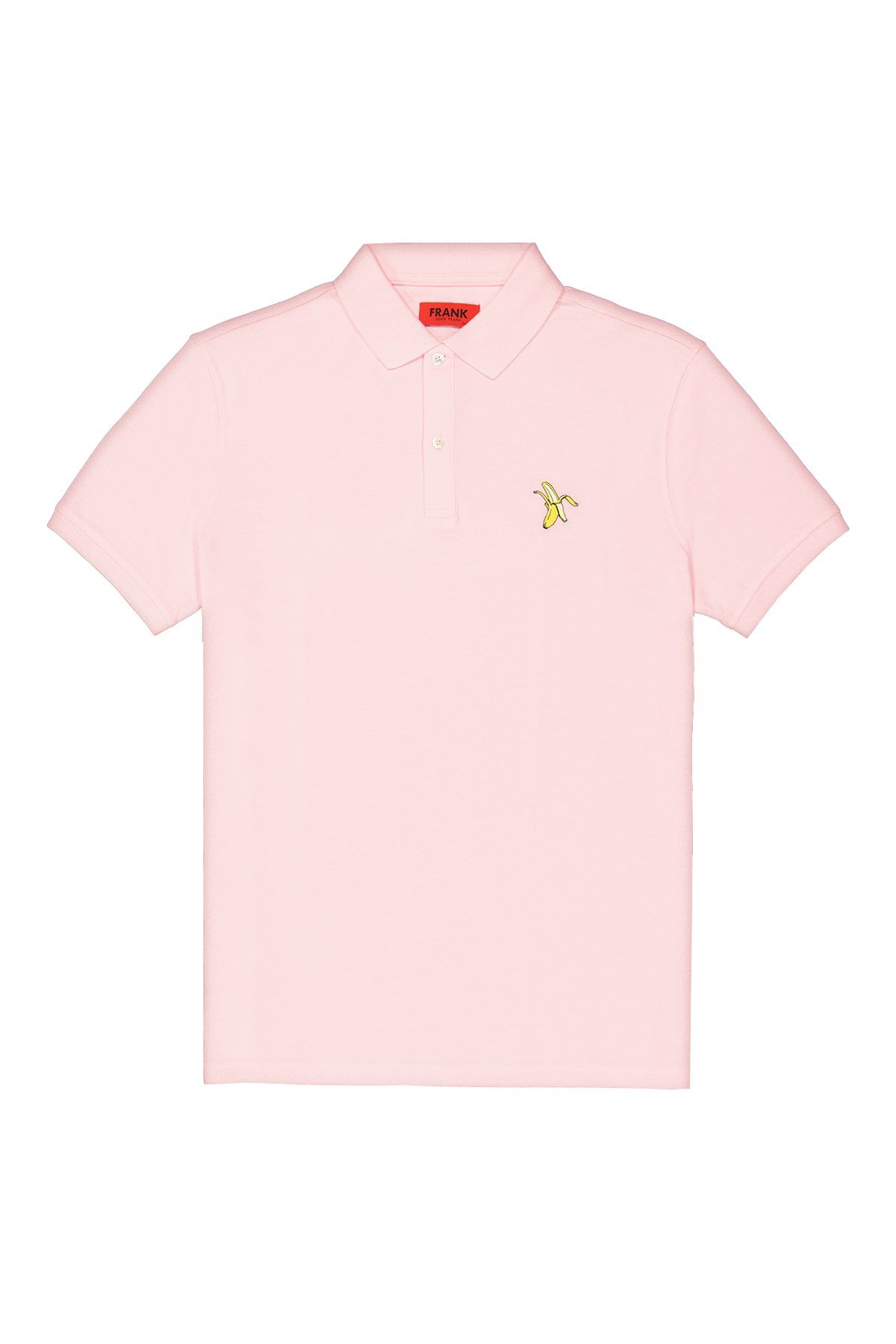 JOHN FRANK IDENTITY POLO T-SHIRT ACIK PEMBE