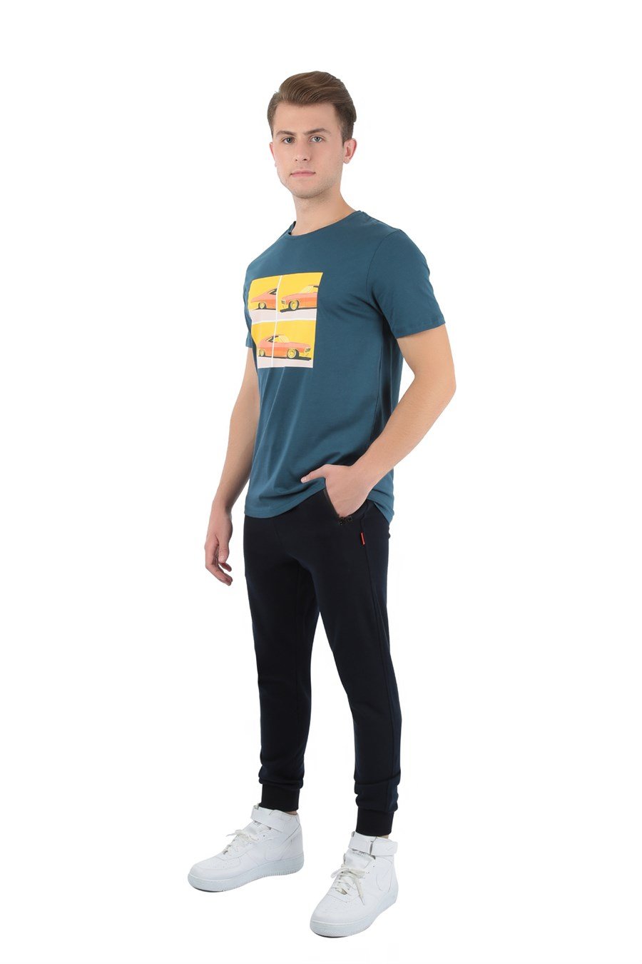 JOHN FRANK BASIC JOGGING SİYAH