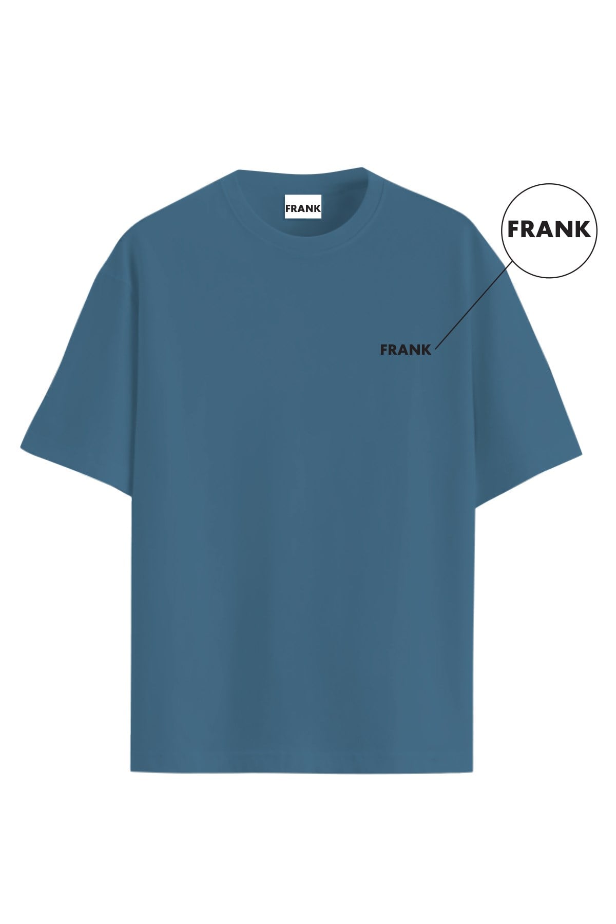 JOHN FRANK BASIC MODAL SLEEPWEAR TOP İNDİGO