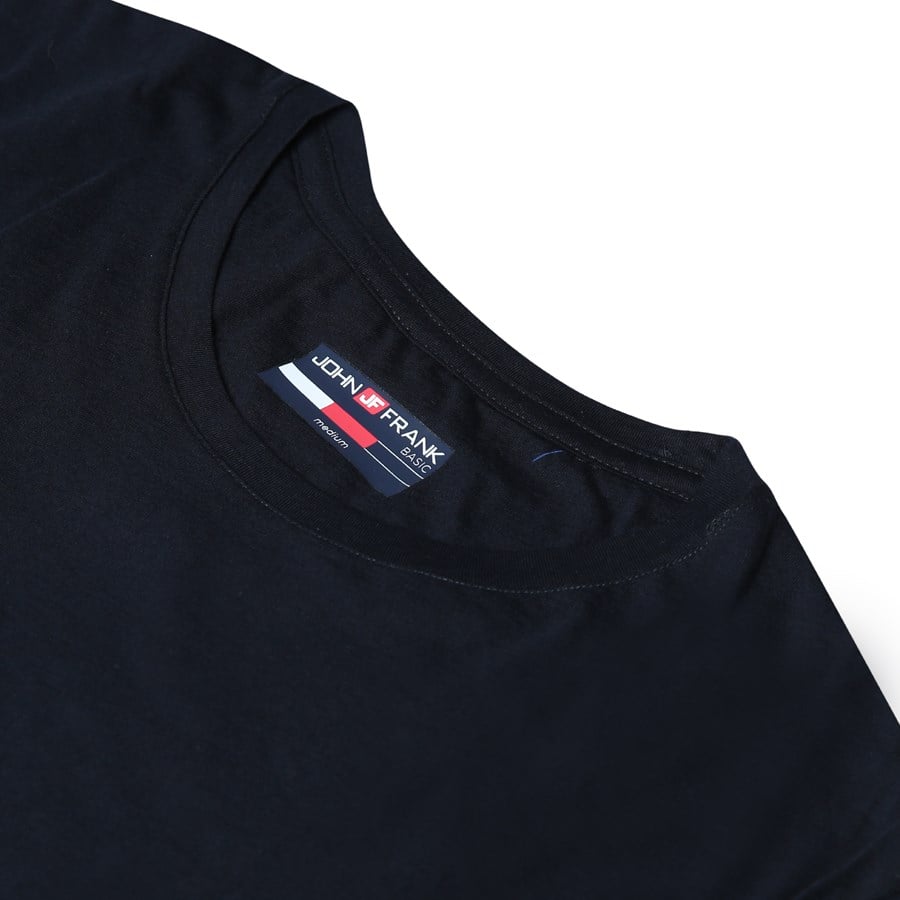 JOHN FRANK BASIC T-SHIRT LACİVERT