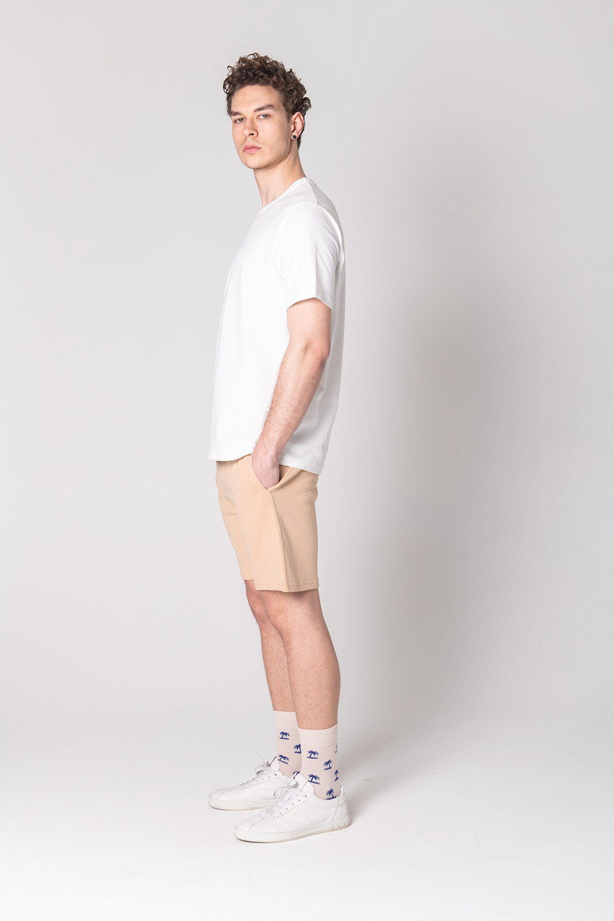 JOHN FRANK BASIC SHORT CAMEL