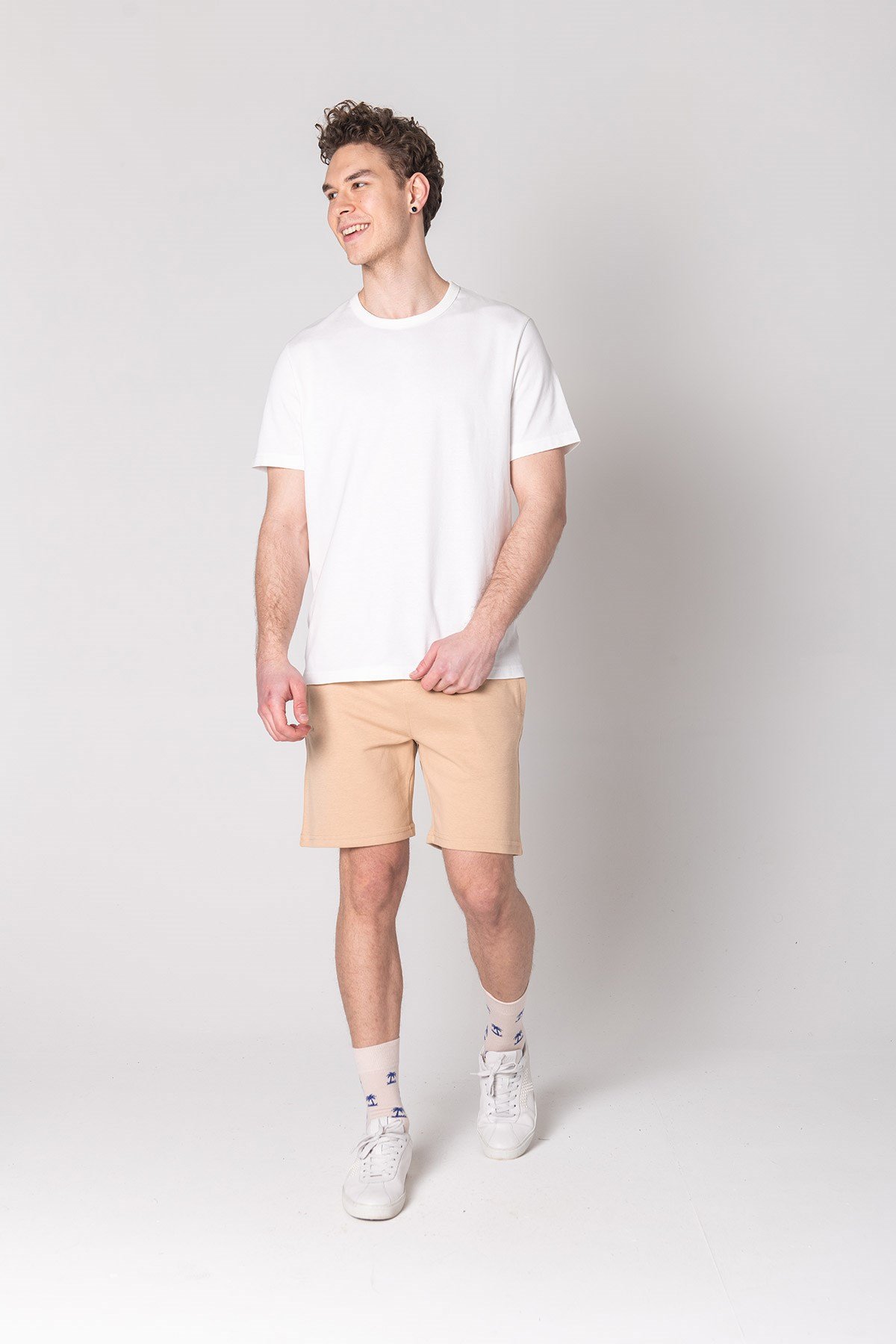 JOHN FRANK BASIC SHORT CAMEL