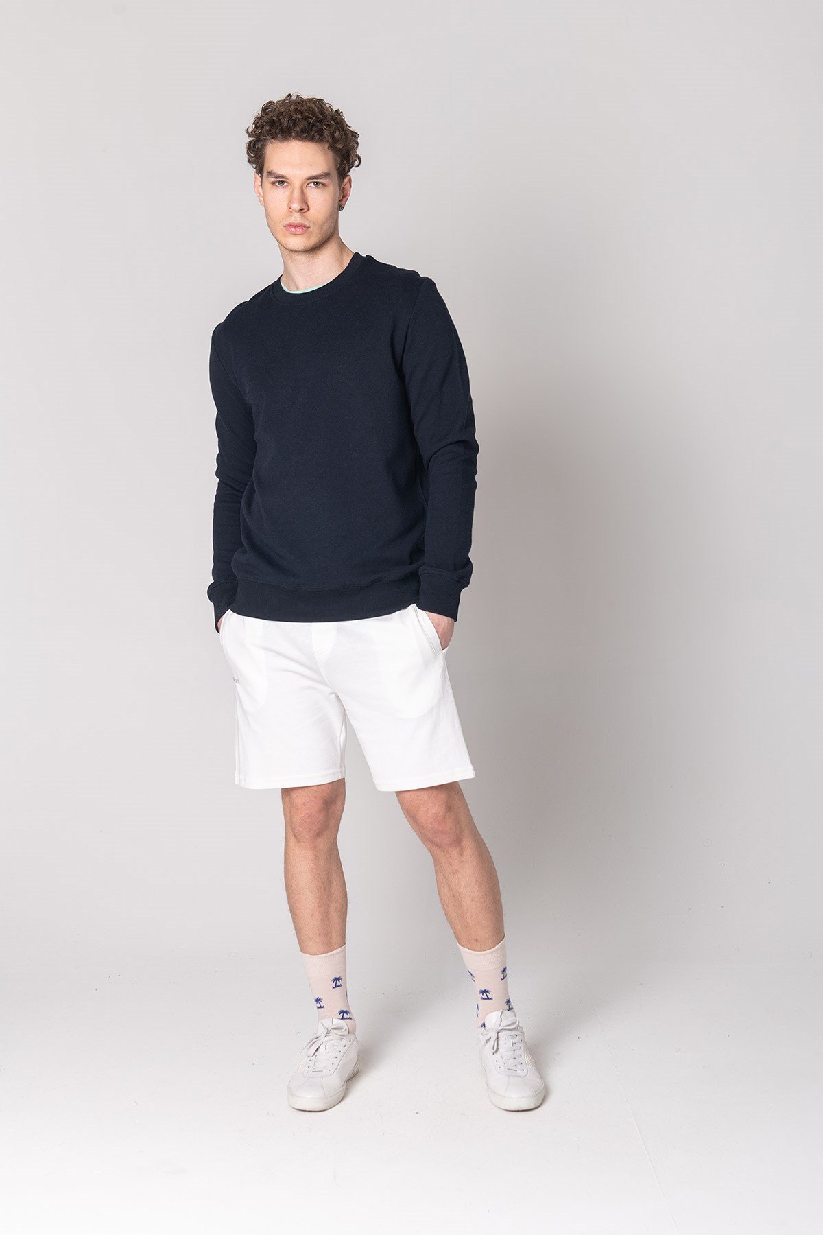 JOHN FRANK BASIC SHORT EKRU