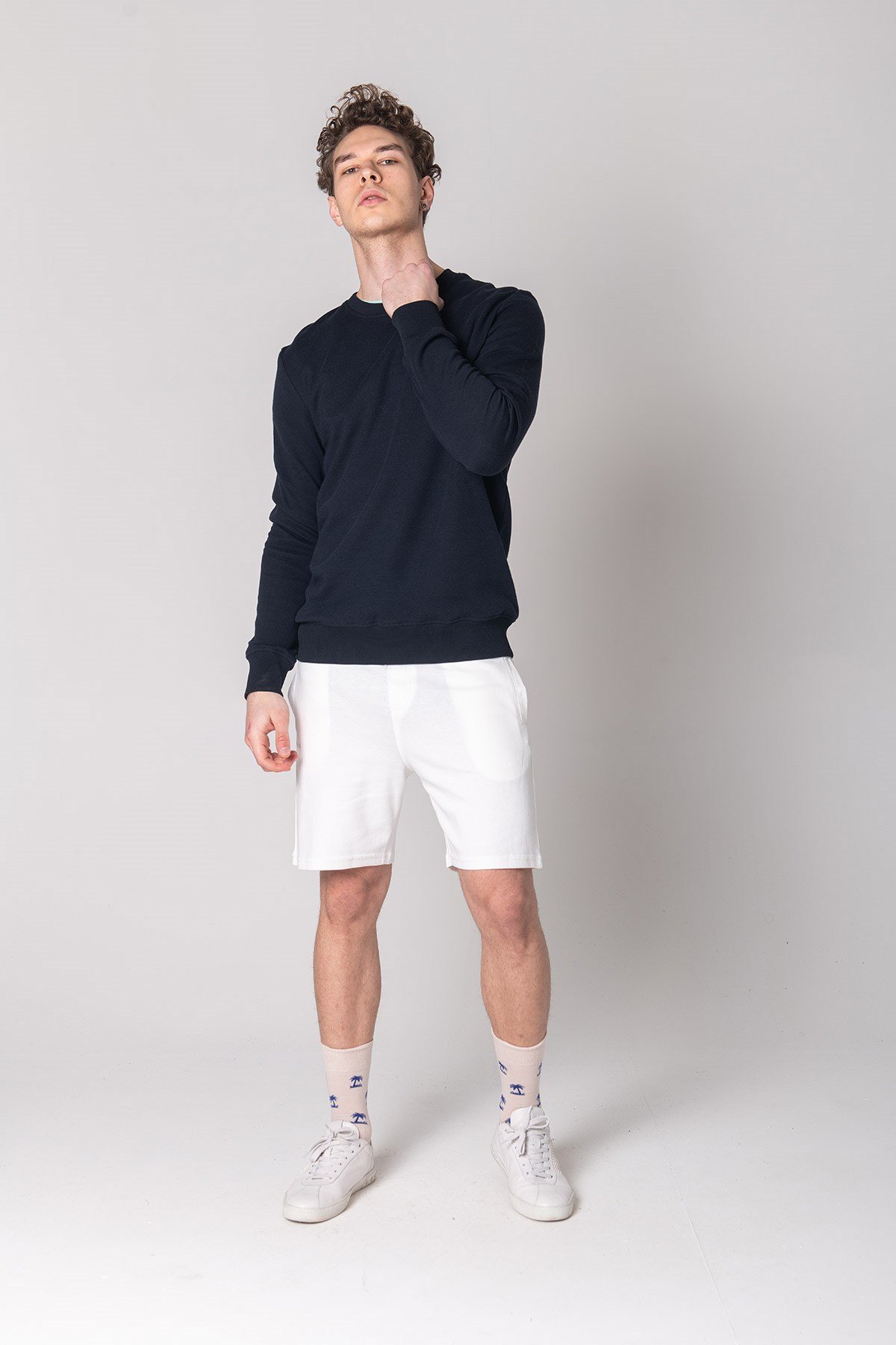 JOHN FRANK BASIC SHORT EKRU