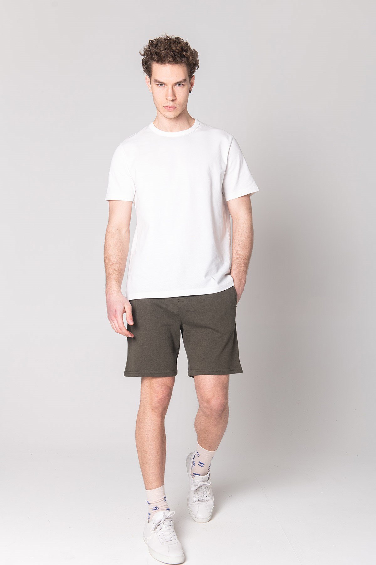 JOHN FRANK BASIC SHORT HAKİ