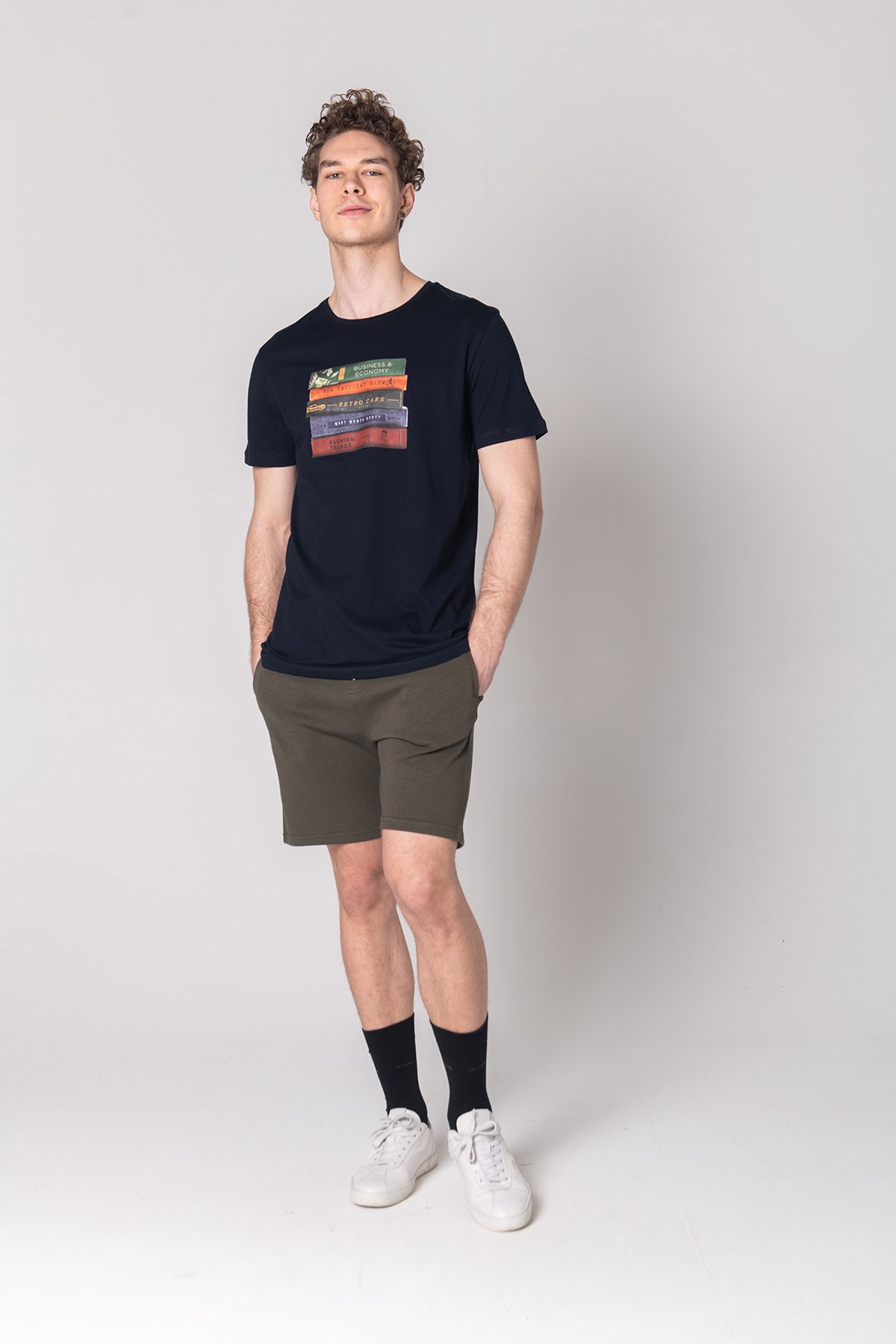 JOHN FRANK BASIC SHORT HAKİ