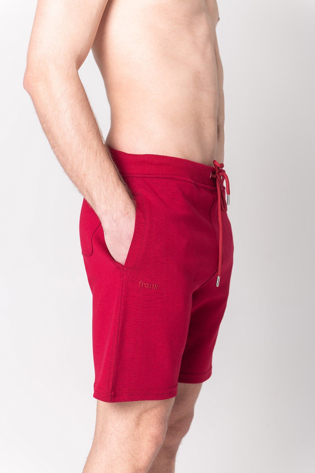 JOHN FRANK BASIC SHORT KIRMIZI