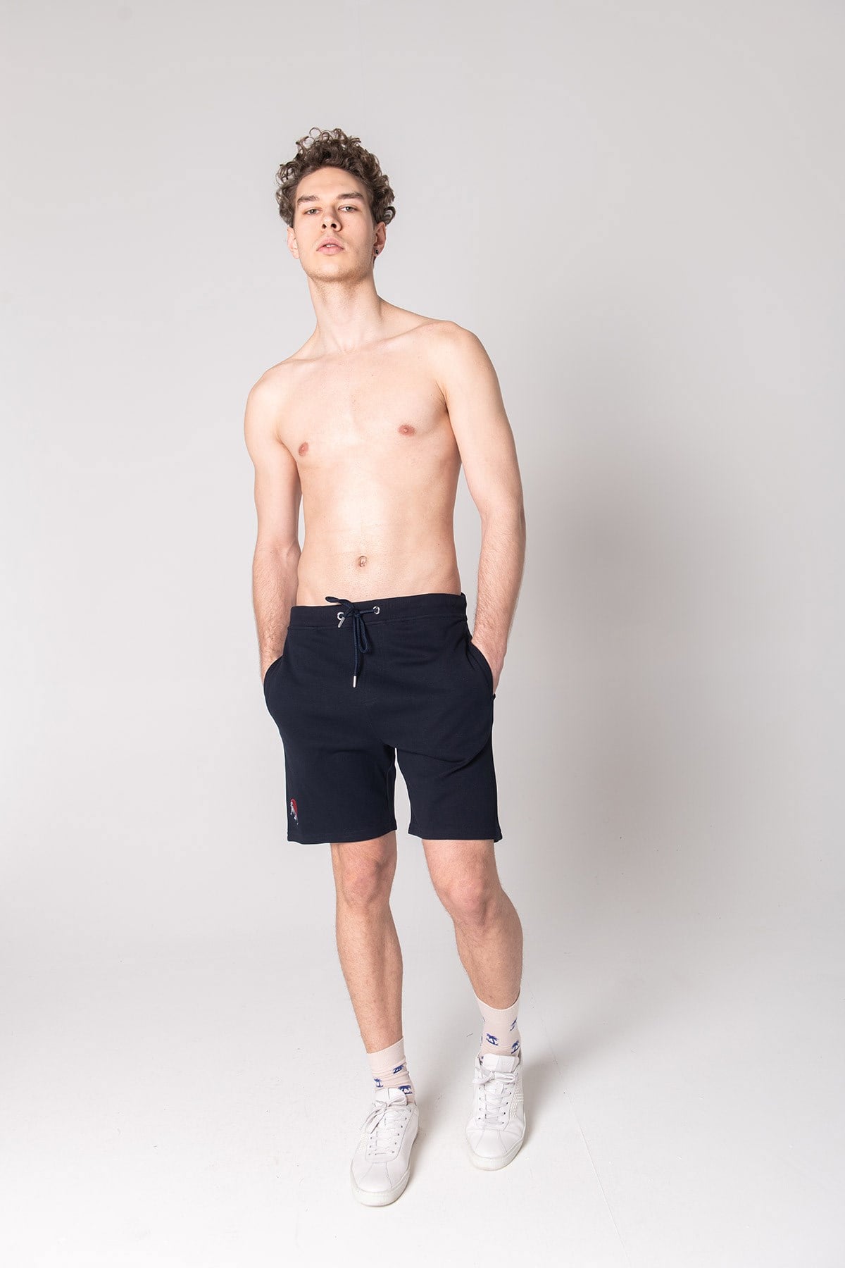JOHN FRANK BASIC SHORT LACİVERT