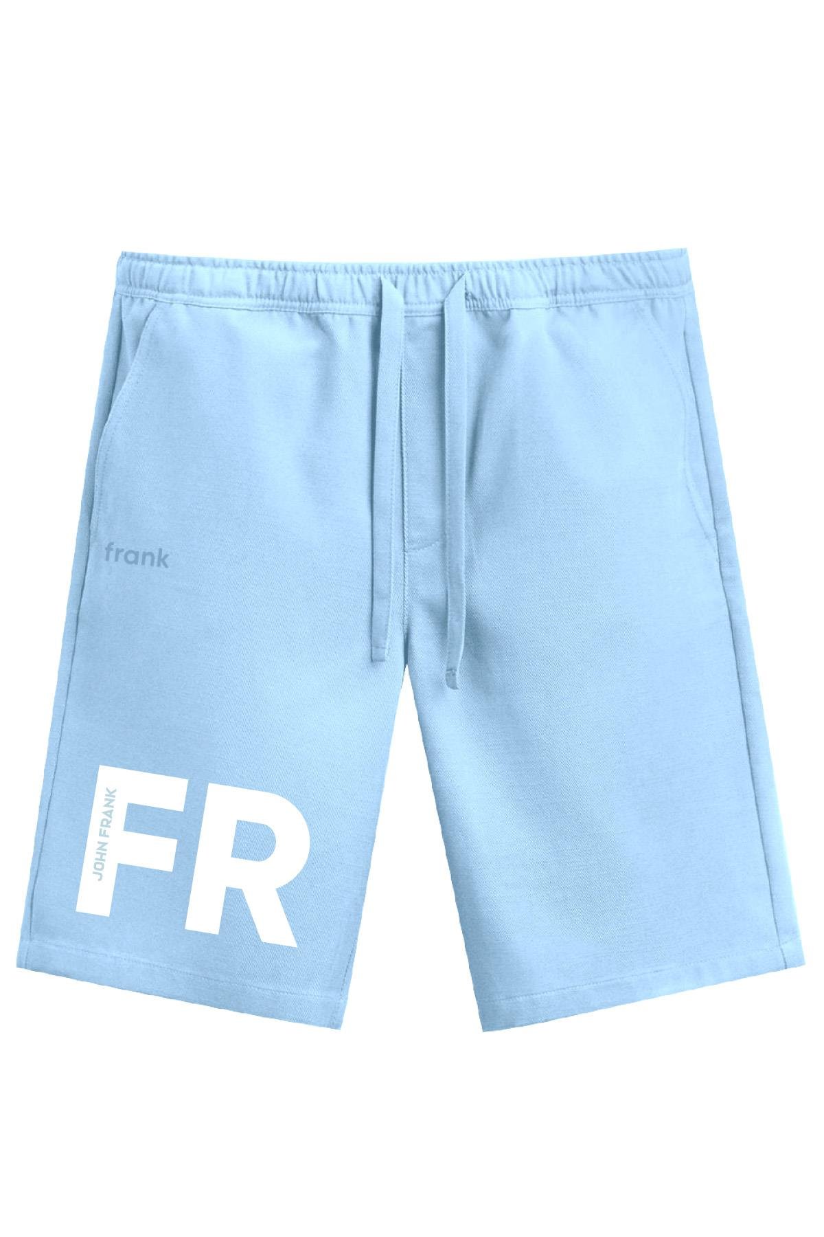 JOHN FRANK BASIC SHORT MAVİ