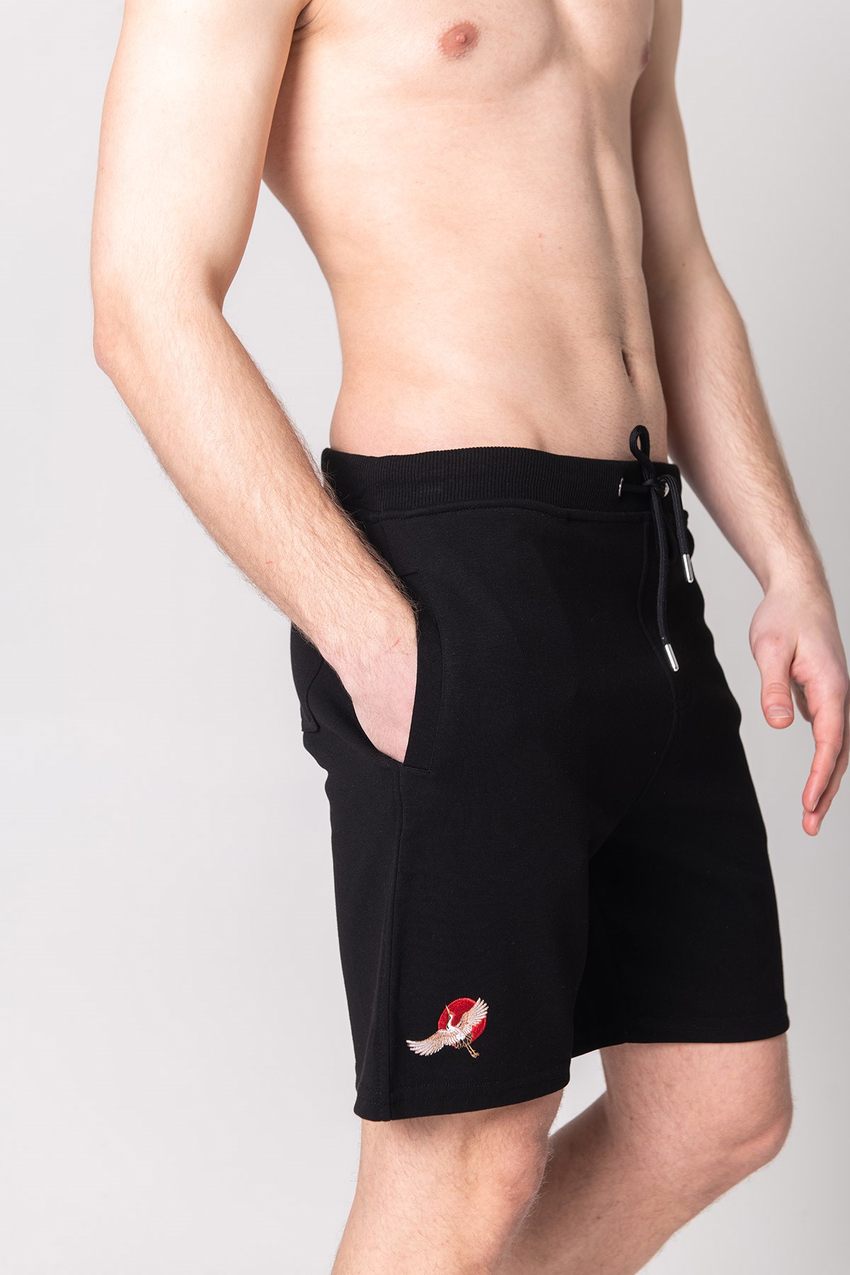 JOHN FRANK BASIC SHORT SİYAH