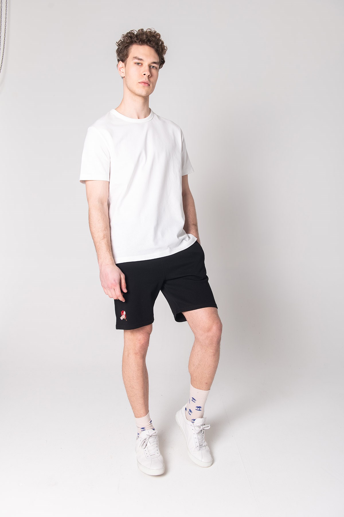 JOHN FRANK BASIC SHORT SİYAH