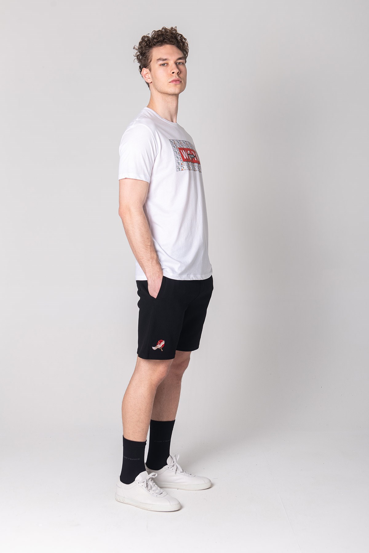 JOHN FRANK BASIC SHORT SİYAH