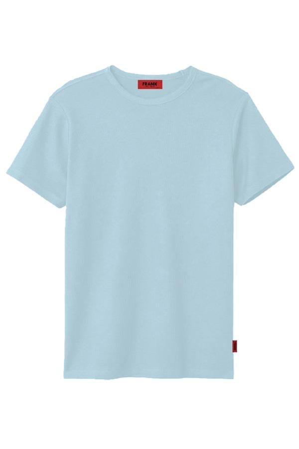JOHN FRANK BASIC T-SHIRT PİKE AÇIK MAVİ