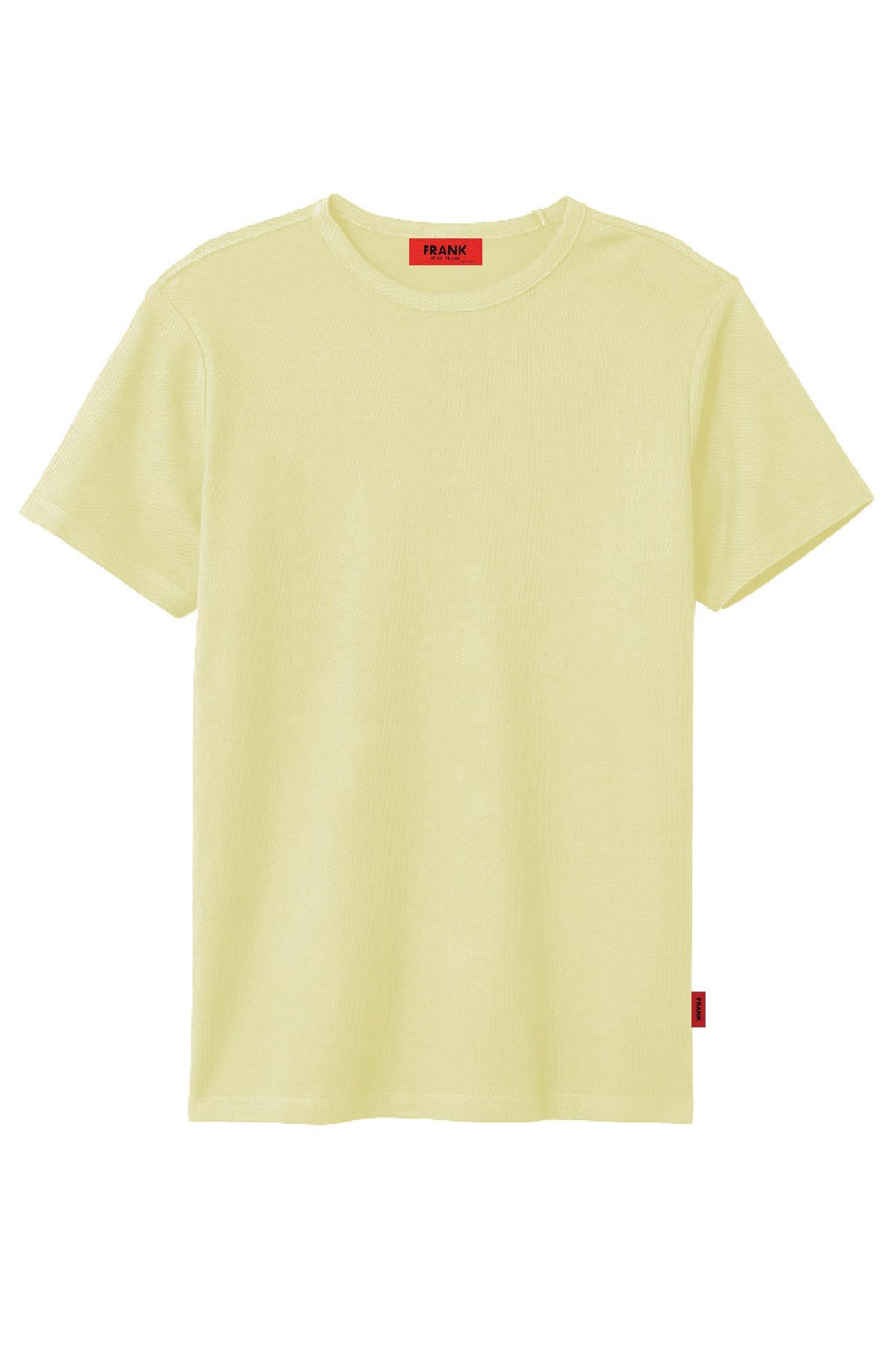 JOHN FRANK BASIC T-SHIRT PİKE ACIK SARI