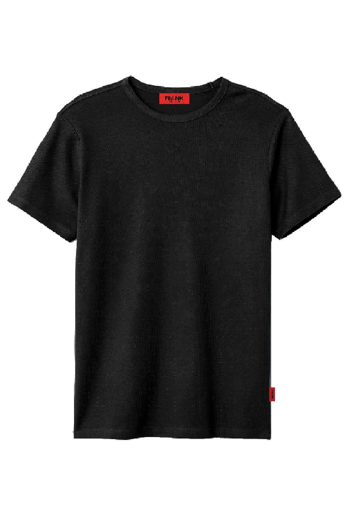 JOHN FRANK BASIC T-SHIRT PİKE SİYAH