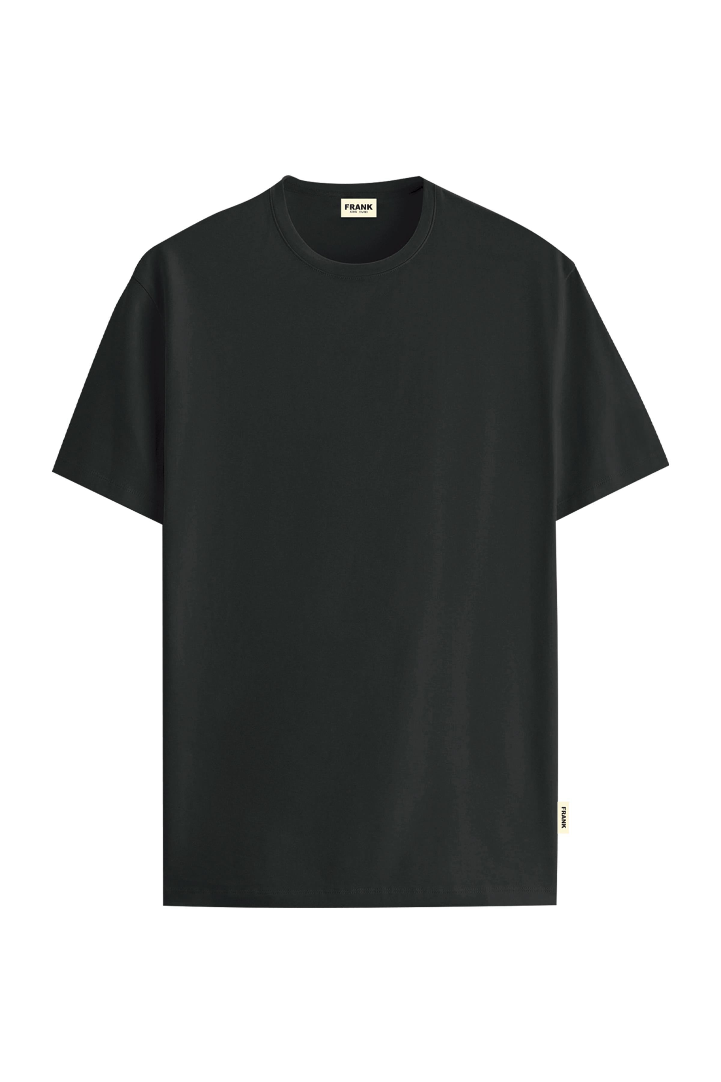 JOHN FRANK BASIC T-SHIRT SİYAH