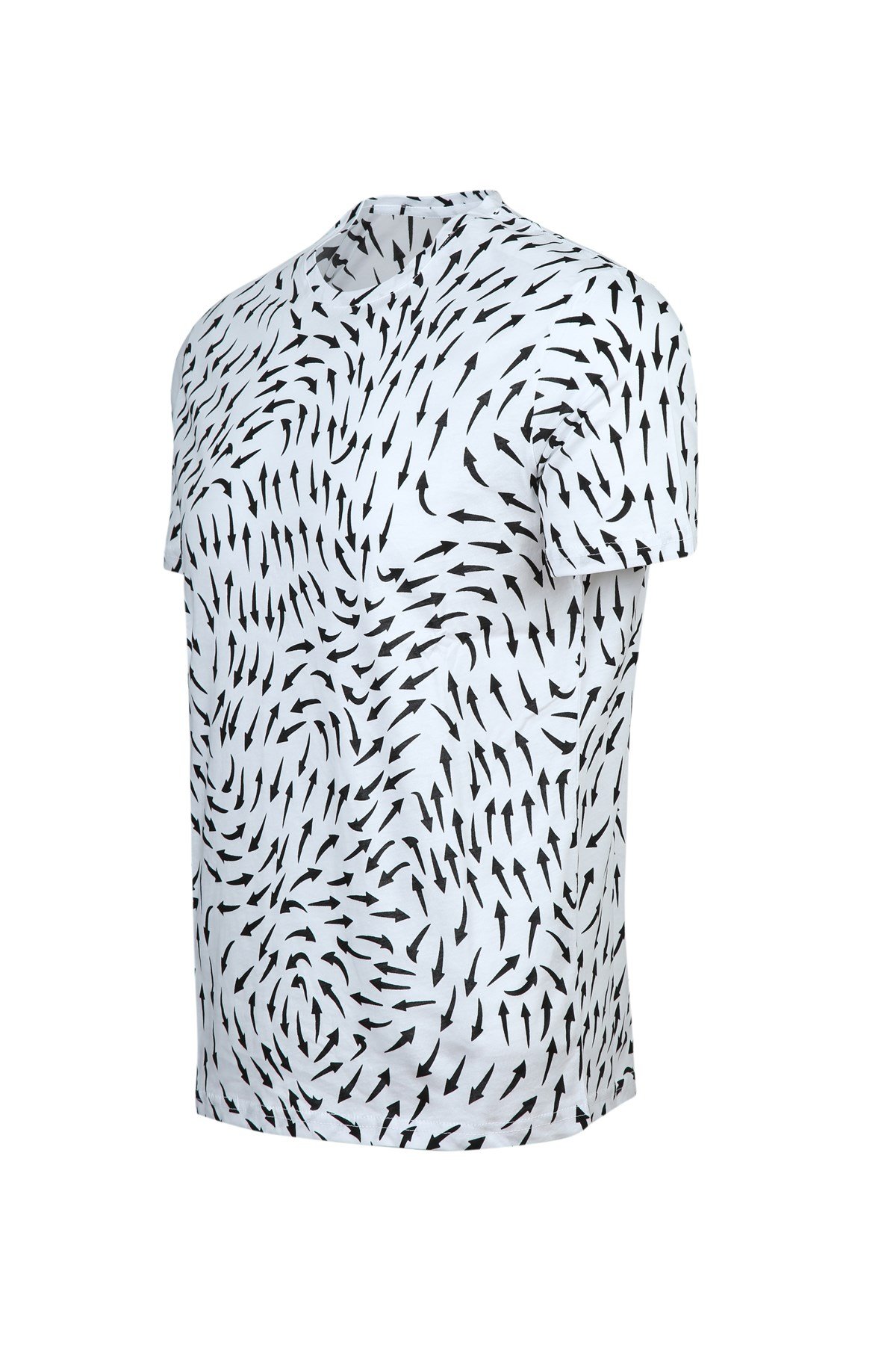 JOHN FRANK BASKILI DİJİTAL T-SHIRT MULTICOLOR