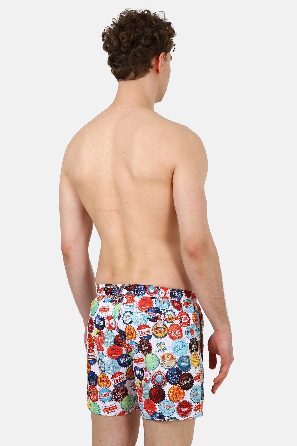 JOHN FRANK ALL OVER MAYO ŞORT MULTICOLOR