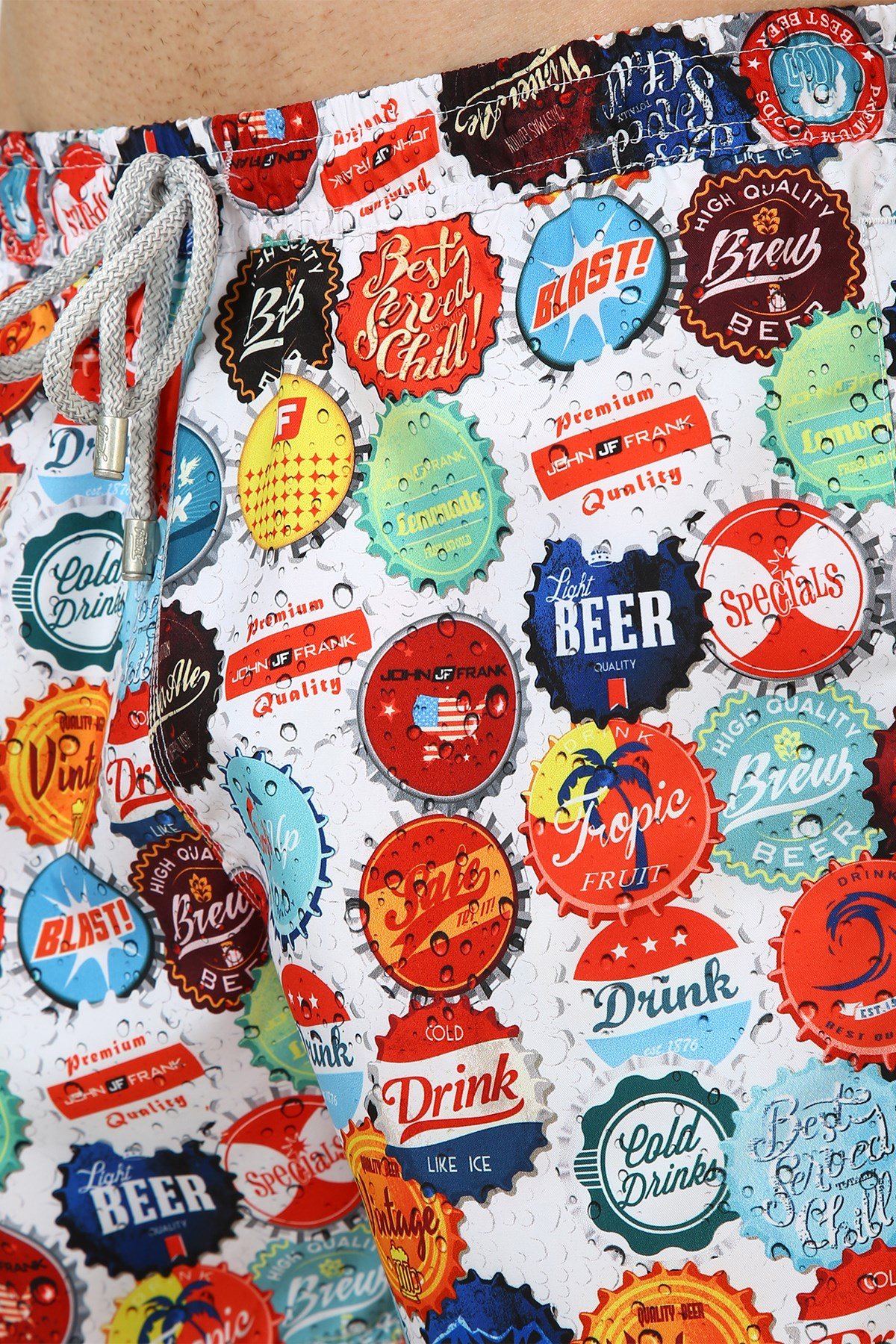 JOHN FRANK ALL OVER MAYO ŞORT MULTICOLOR