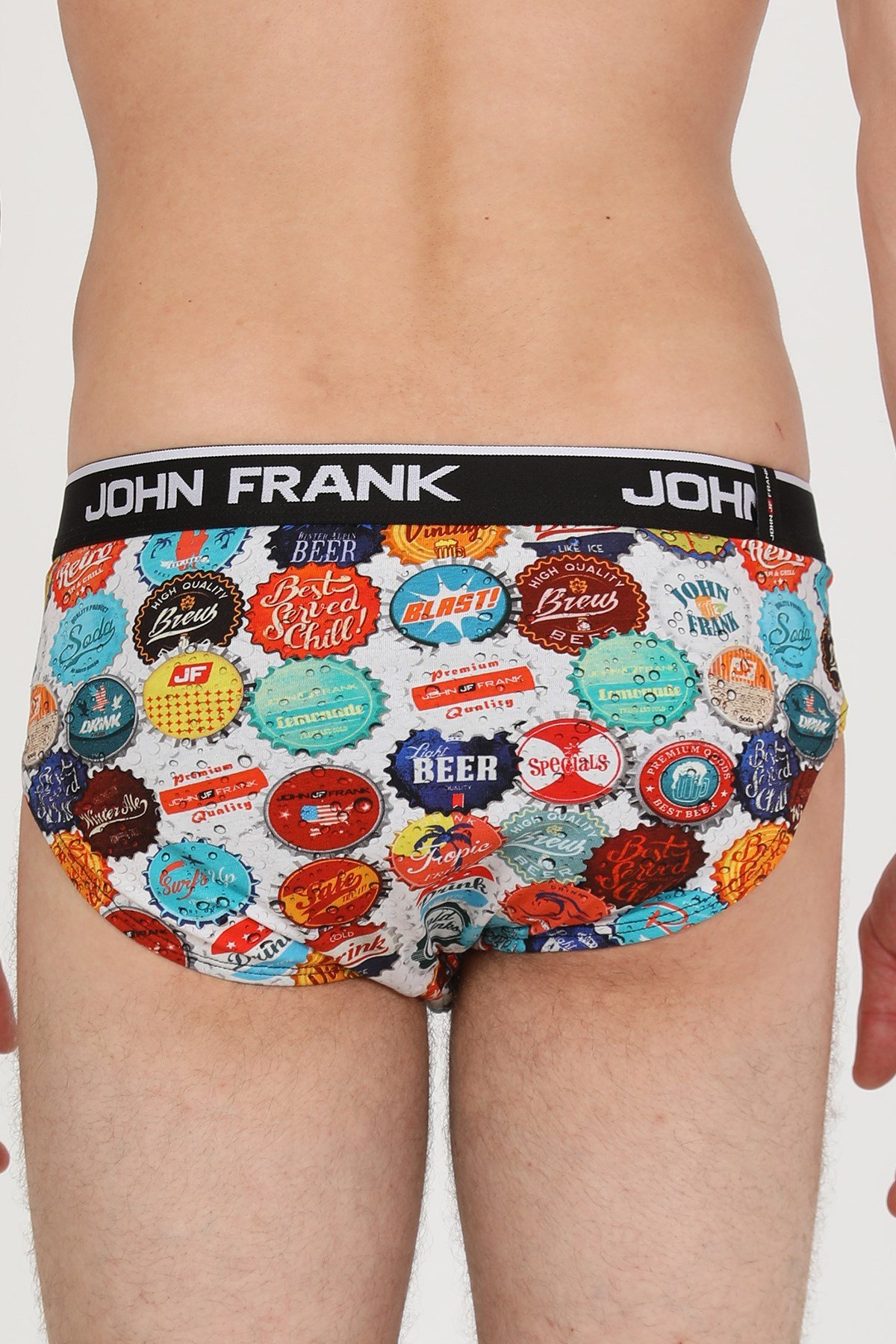 JOHN FRANK DİJİTAL BASKILI SLIP MULTICOLOR
