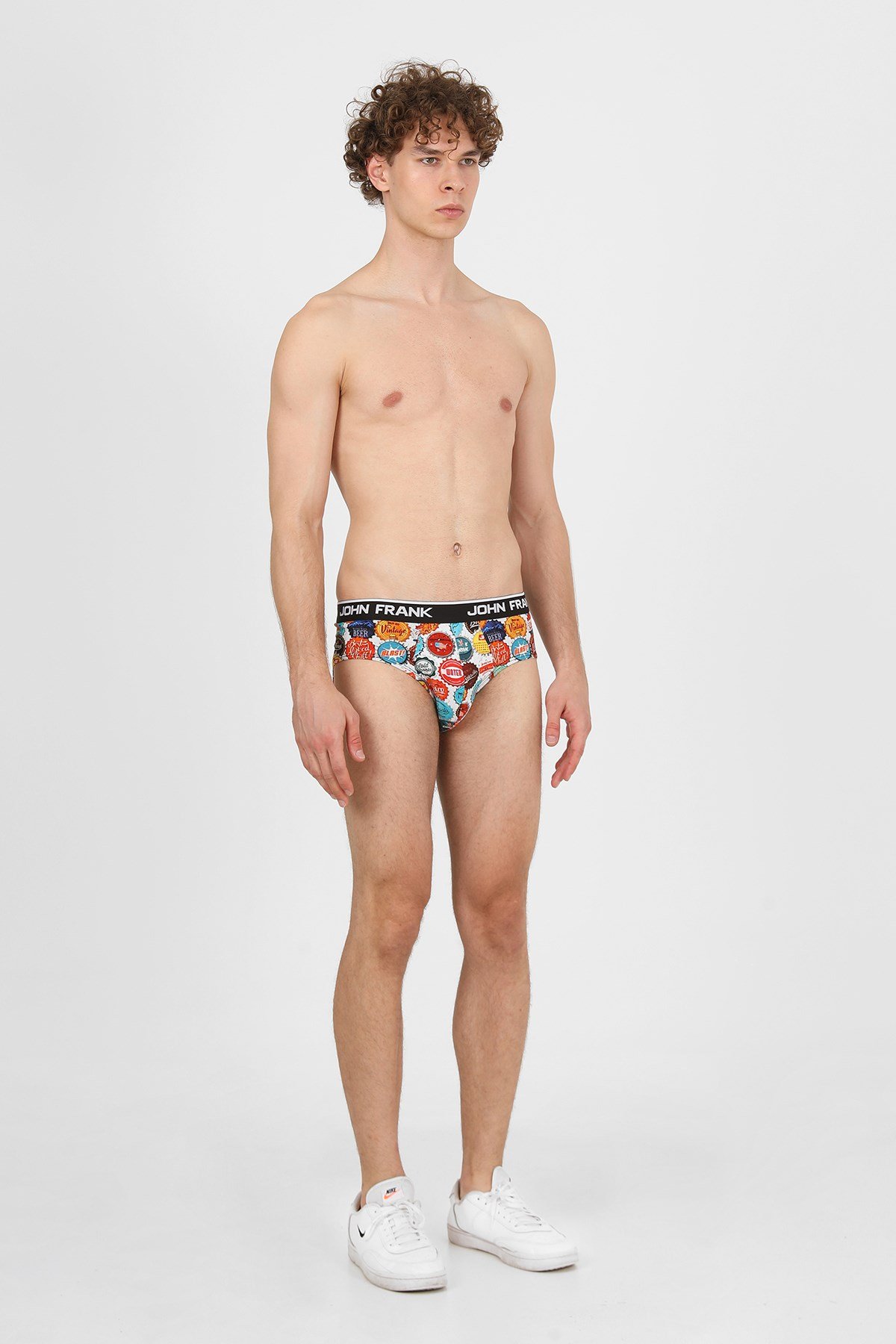 JOHN FRANK DİJİTAL BASKILI SLIP MULTICOLOR