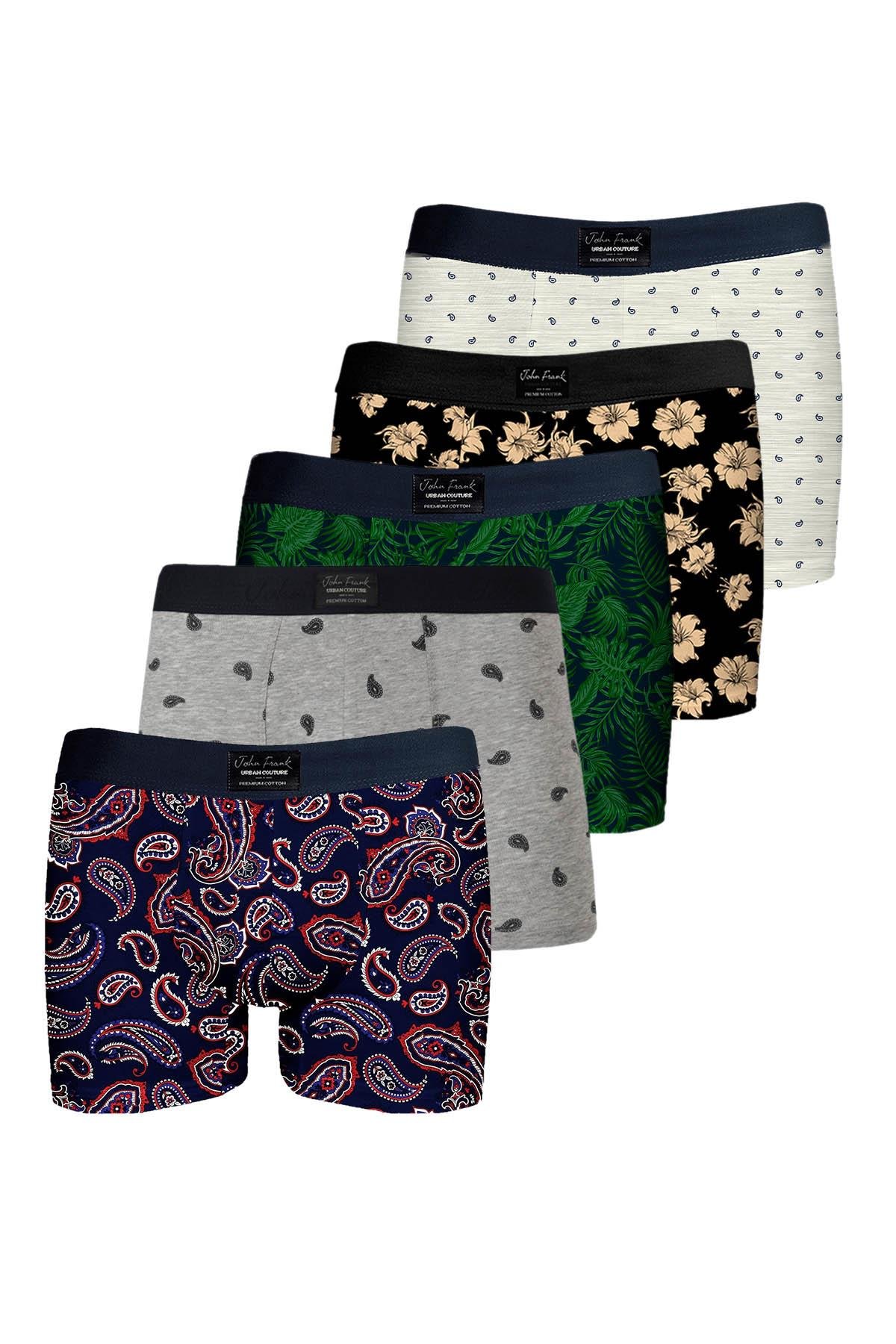 JOHN FRANK BEŞLİ MIX BOXER